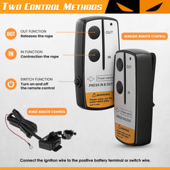 ORCISH wireless remote in hand showing range and control convenience