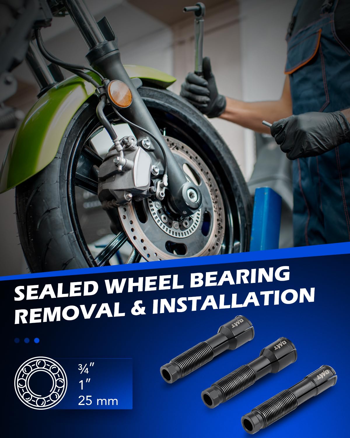 Orion Motor Tech bearing plate detail for precise alignment and damage prevention