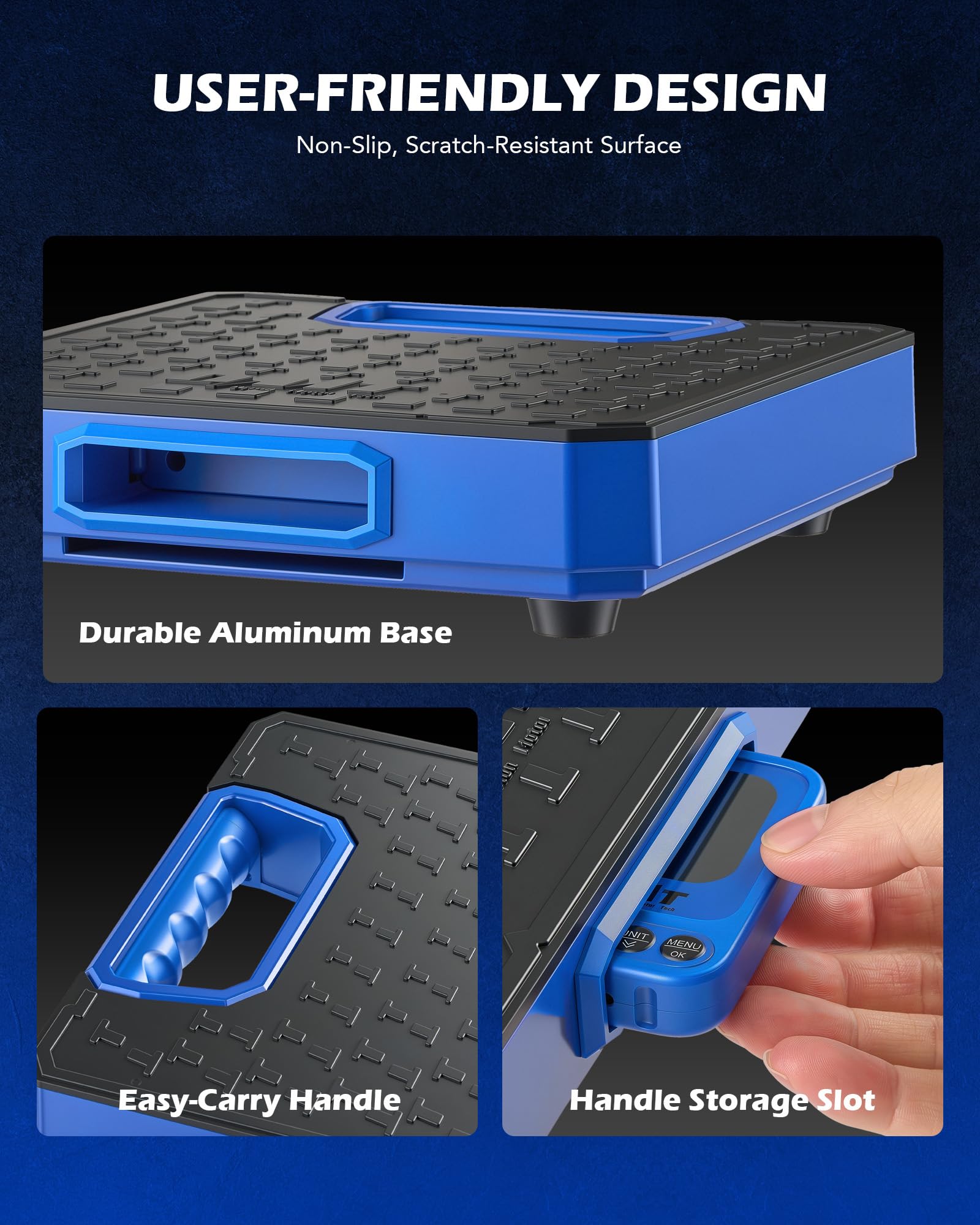 Orion Motor Tech open battery compartment showing 9V power access for field replacement
