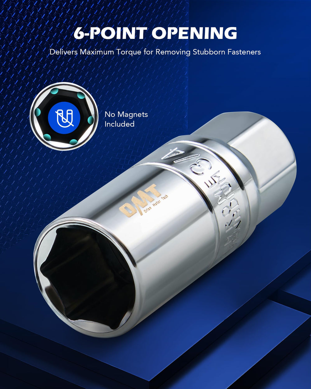 Orion Motor Tech blow-molded case open with organized slots for quick transport