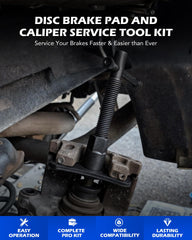 Orion Motor Tech close-up of 18 disc adapters highlighting fit options and quick selection benefit
