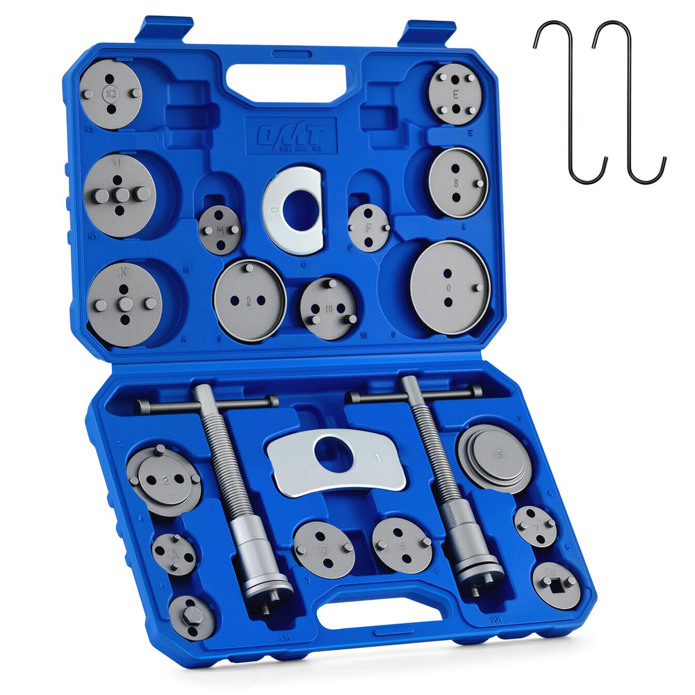 Orion Motor Tech open case showing organized 24-piece kit and portability
