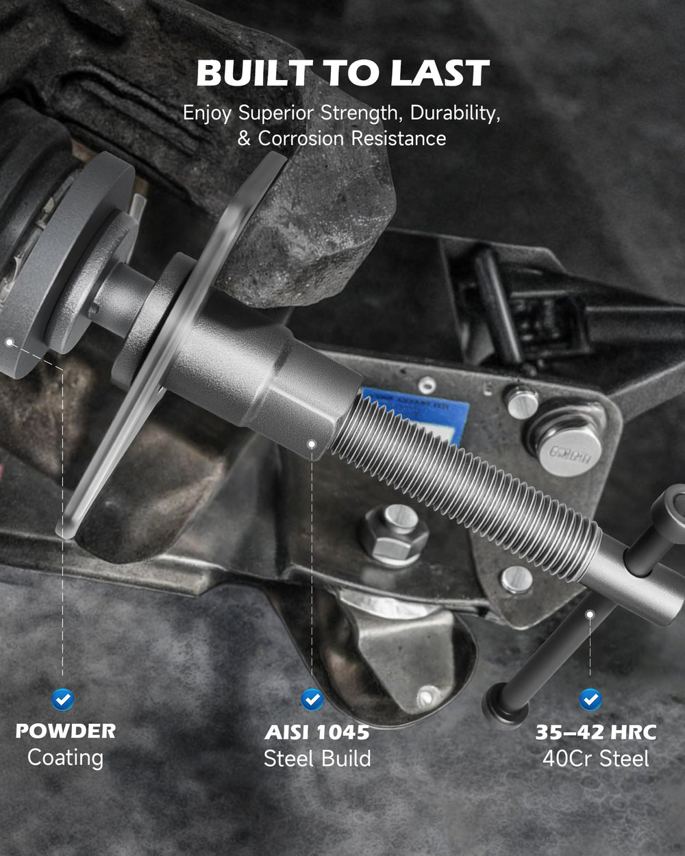 Orion Motor Tech sandblasted carbon-steel finish emphasizing corrosion resistance