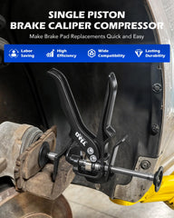 Orion Motor Tech close-up of handle and trigger providing ergonomic control and less effort