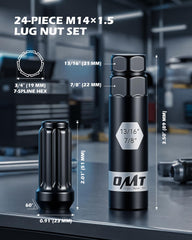 Orion Motor Tech close-up of lug nut threads showing precise machining benefit: accurate fitment