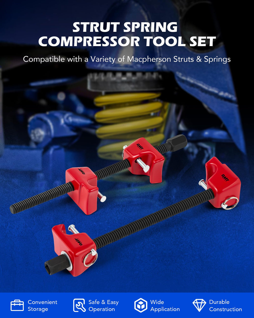 Orion Motor Tech assembled compressor close-up showing sturdy construction and safe grip