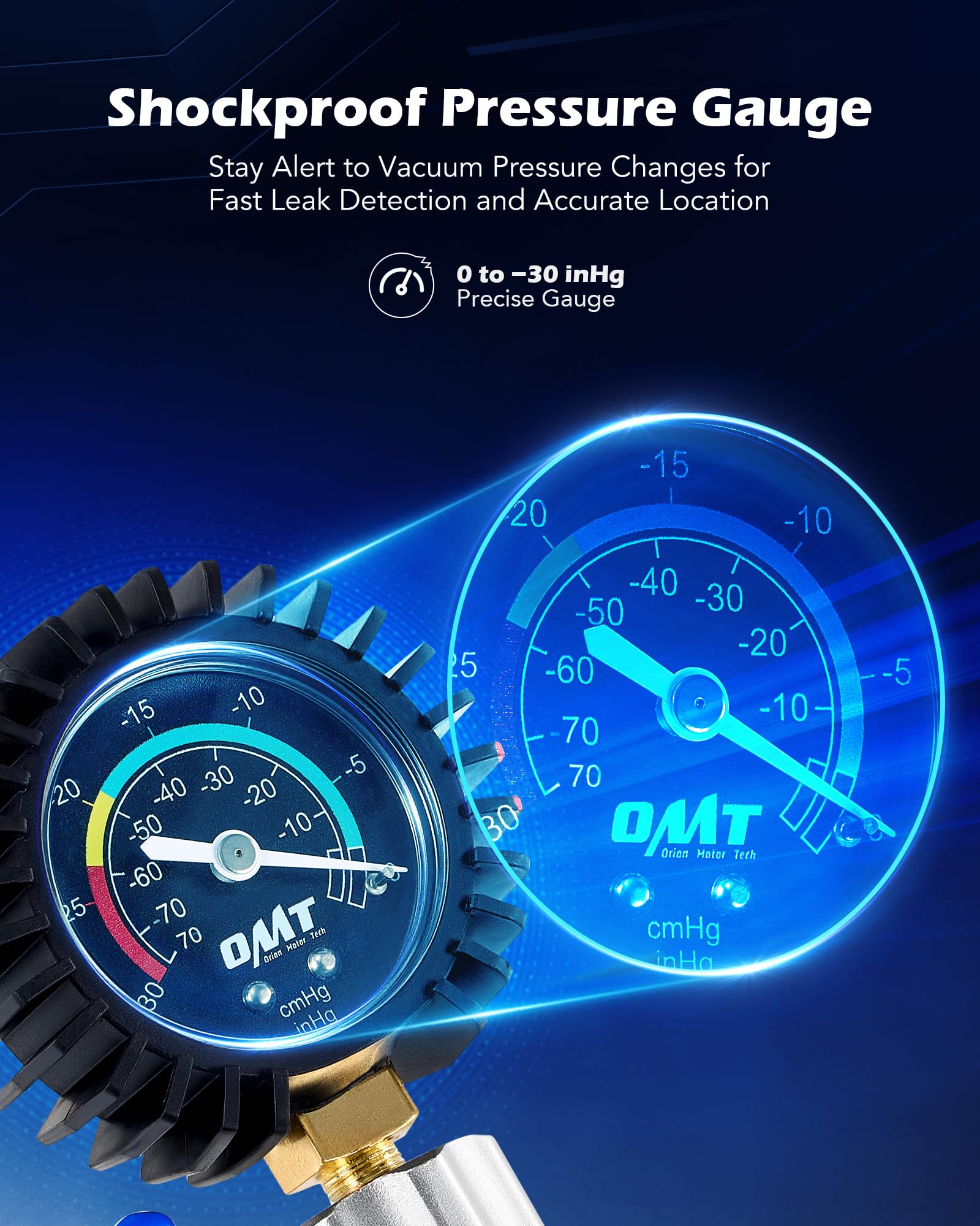 Orion Motor Tech control valve and brass fittings demonstrating airtight seal durability