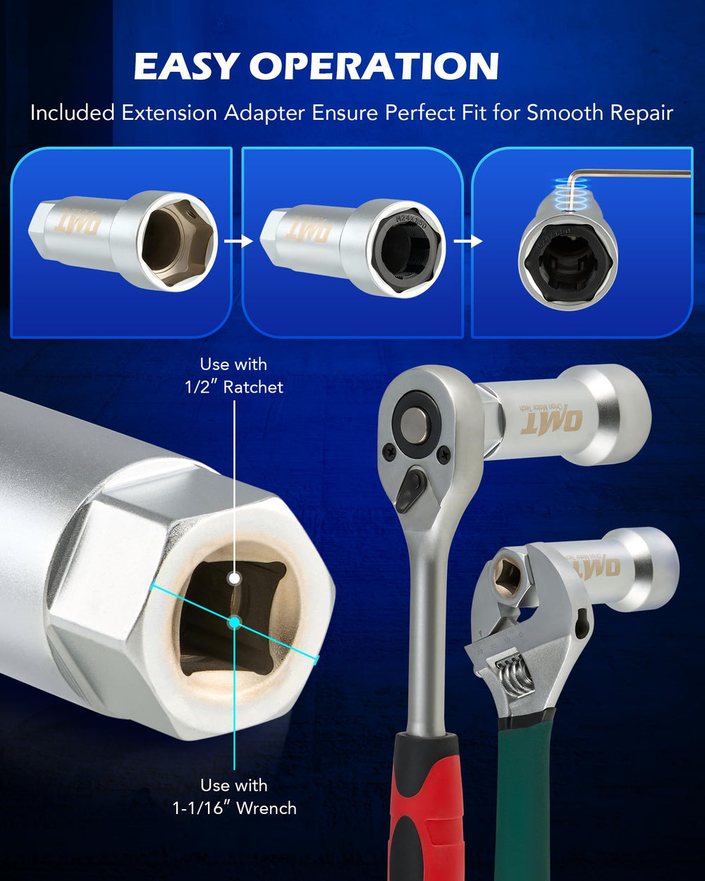 Orion Motor Tech dies organized in blow-molded case for secure storage