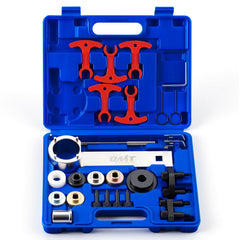 Orion Motor Tech open case showing organized 26-piece kit, ready for accurate timing
