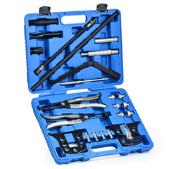 Orion Motor Tech front layout showing full valve spring compressor kit for quick identification and readiness