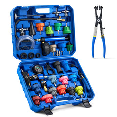 Orion Motor Tech front case view showing full 34-piece kit and portability