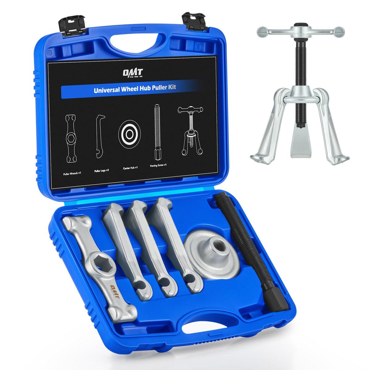 Orion Motor Tech front of kit showing organized components and quick selection benefit