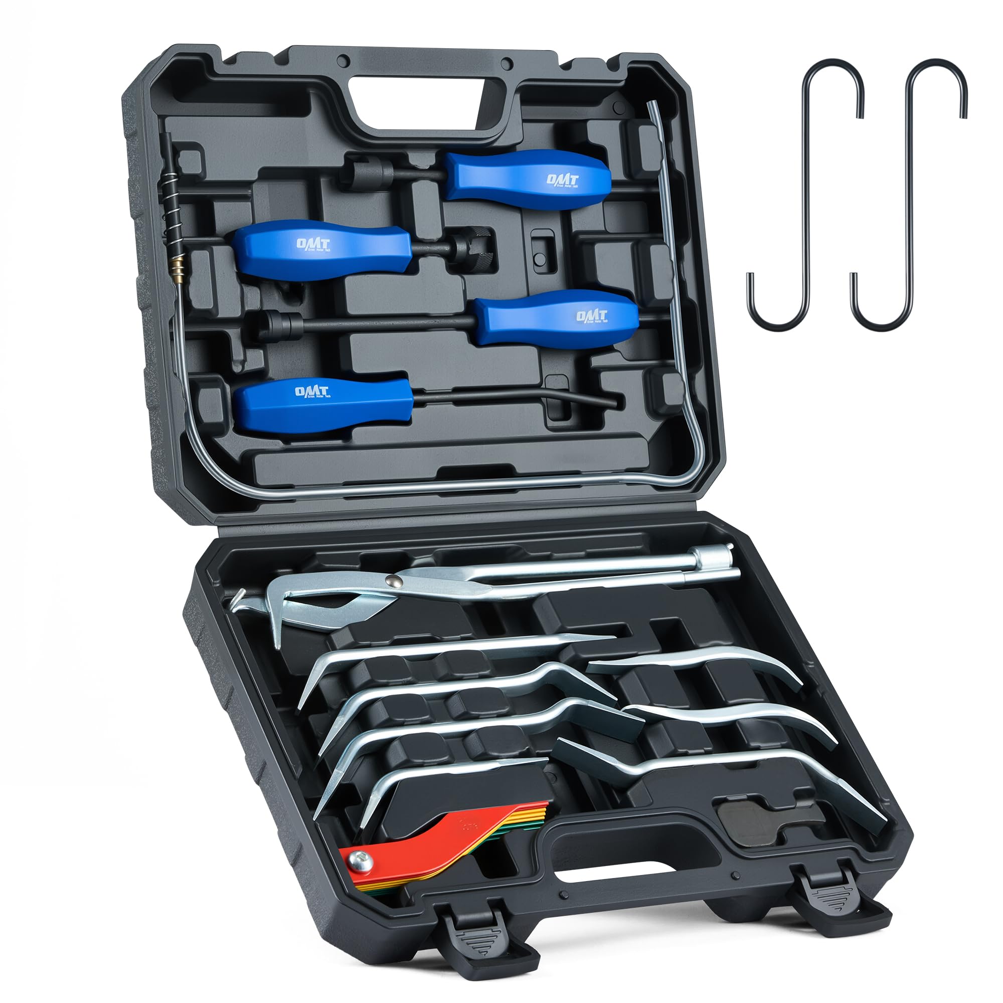 Orion Motor Tech front packaging showing full 17-piece drum brake kit and contents