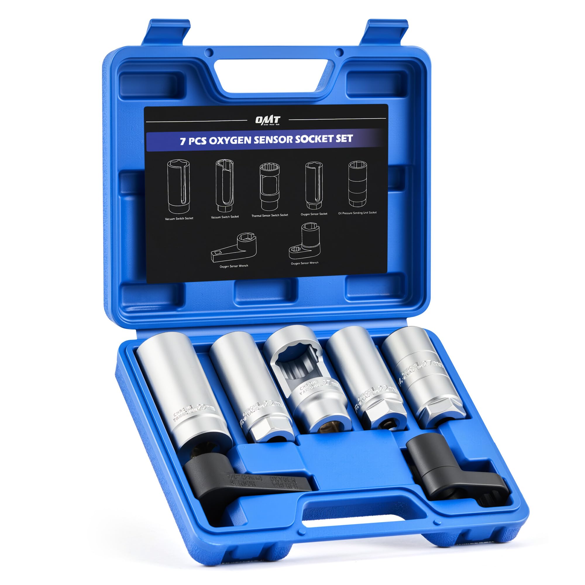 Orion Motor Tech front packaging showing full 7pc kit and labels