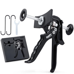 Orion Motor Tech front view of caliper compressor showing compact design and ease of use