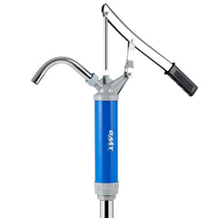 Orion Motor Tech front view of lever pump showing robust construction and easy positioning