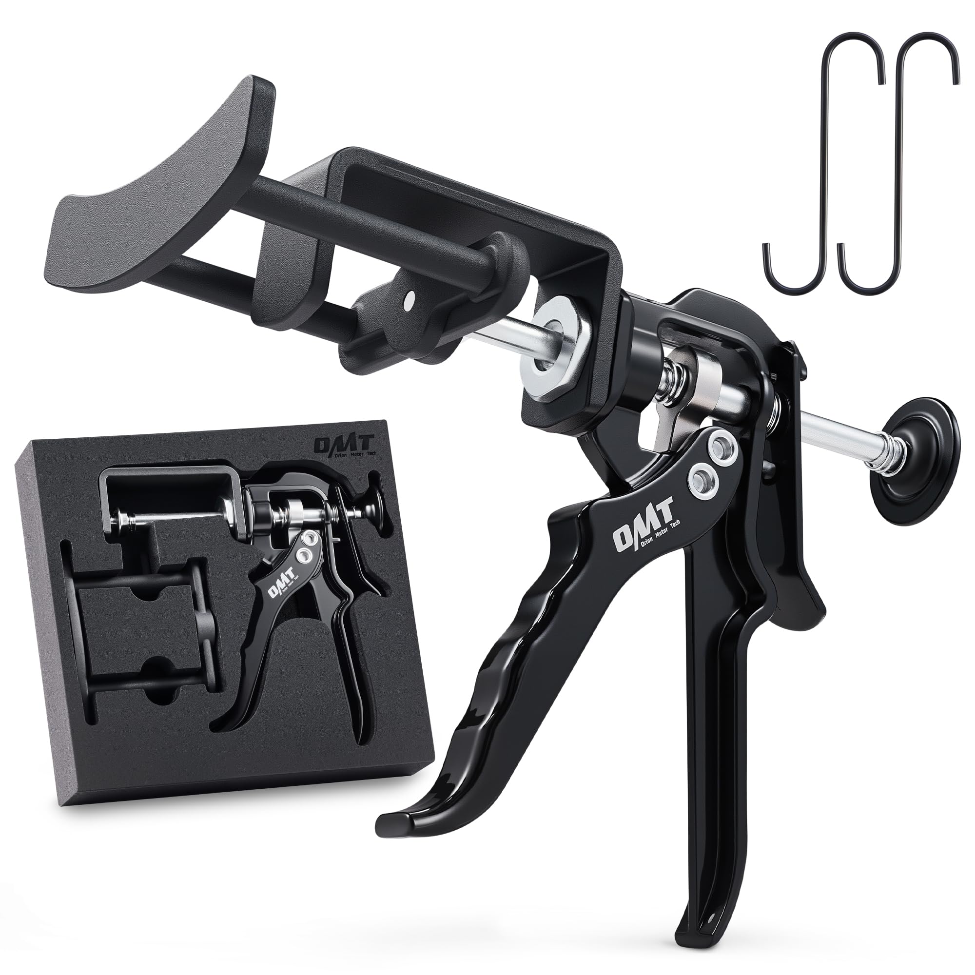 Orion Motor Tech front view of tool and case showing compact portable kit and readiness