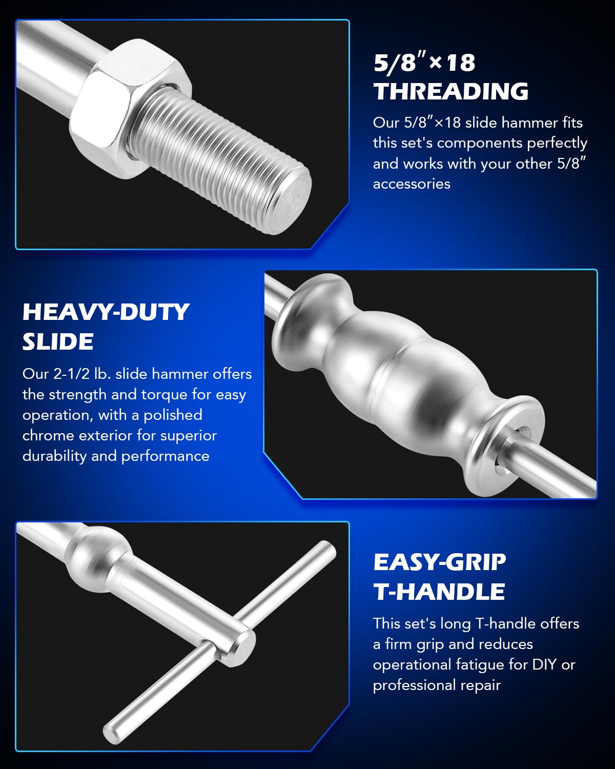 Orion Motor Tech hook adapter engaged with a seal in a hub assembly, demonstrates safe seal extraction without damage