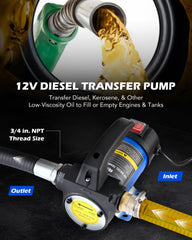 Orion Motor Tech inlet and discharge hoses with fittings for quick setup benefit