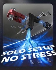 Orion Motor Tech hitch installed on truck for smooth stable towing