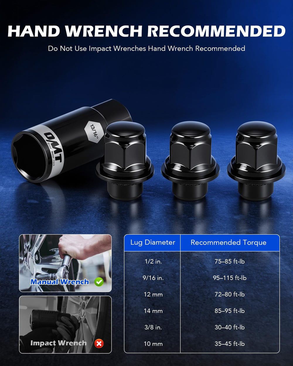 Orion Motor Tech lug nuts installed on a wheel demonstrating clean finished appearance benefit