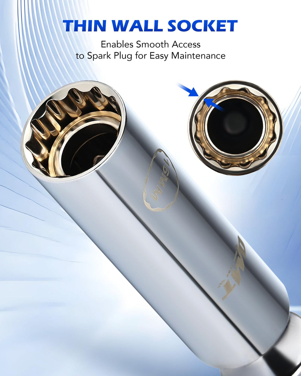 Orion Motor Tech knurled socket grip providing secure manual control