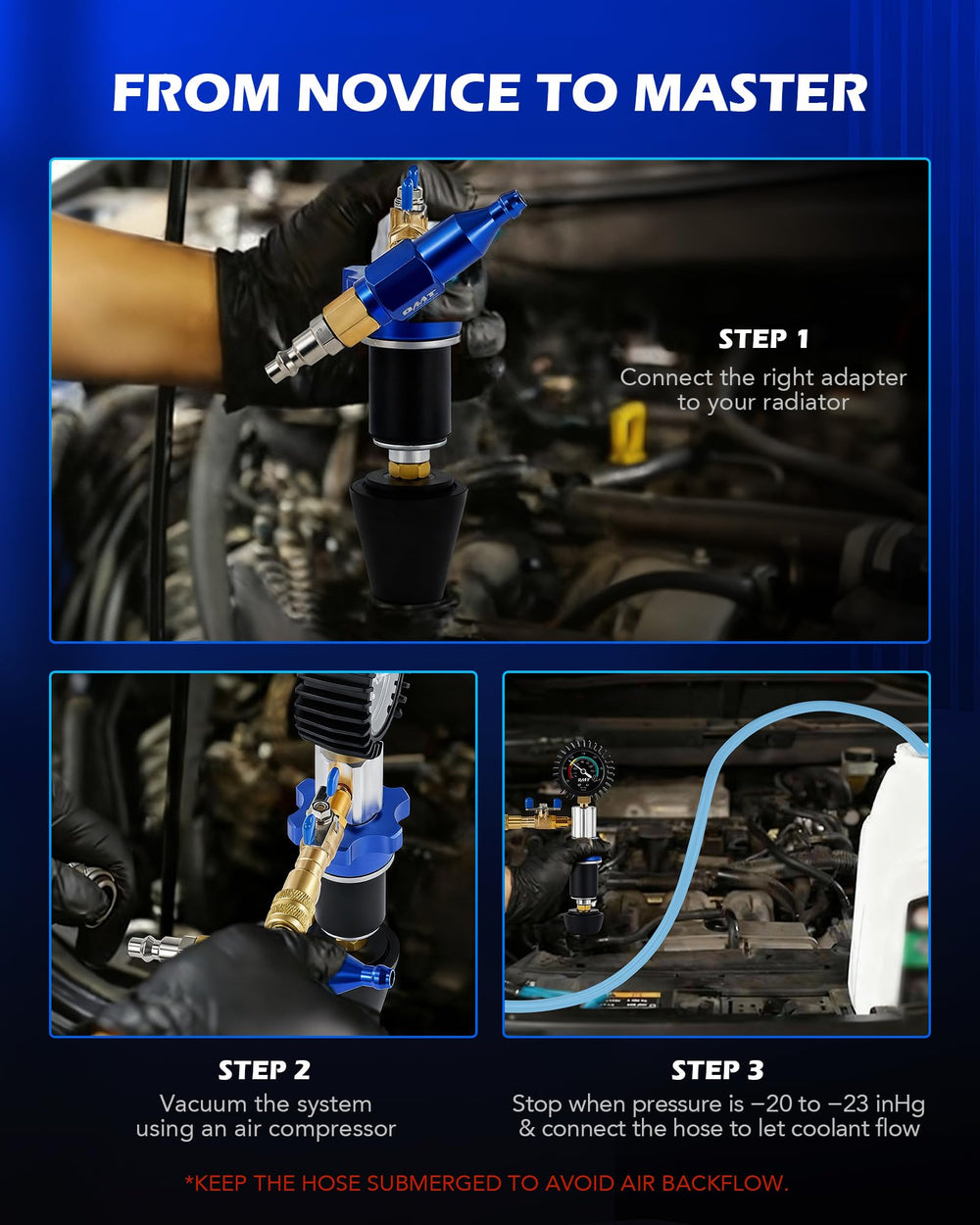 Orion Motor Tech kit on a workbench in a garage illustrating professional results