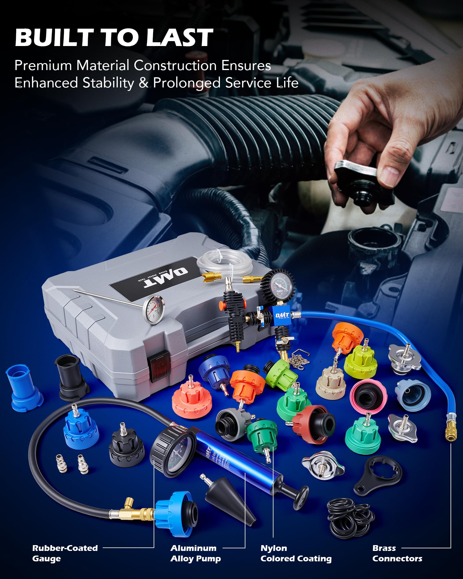 Orion Motor Tech kit in a mobile mechanic setup, portable shop efficiency benefit