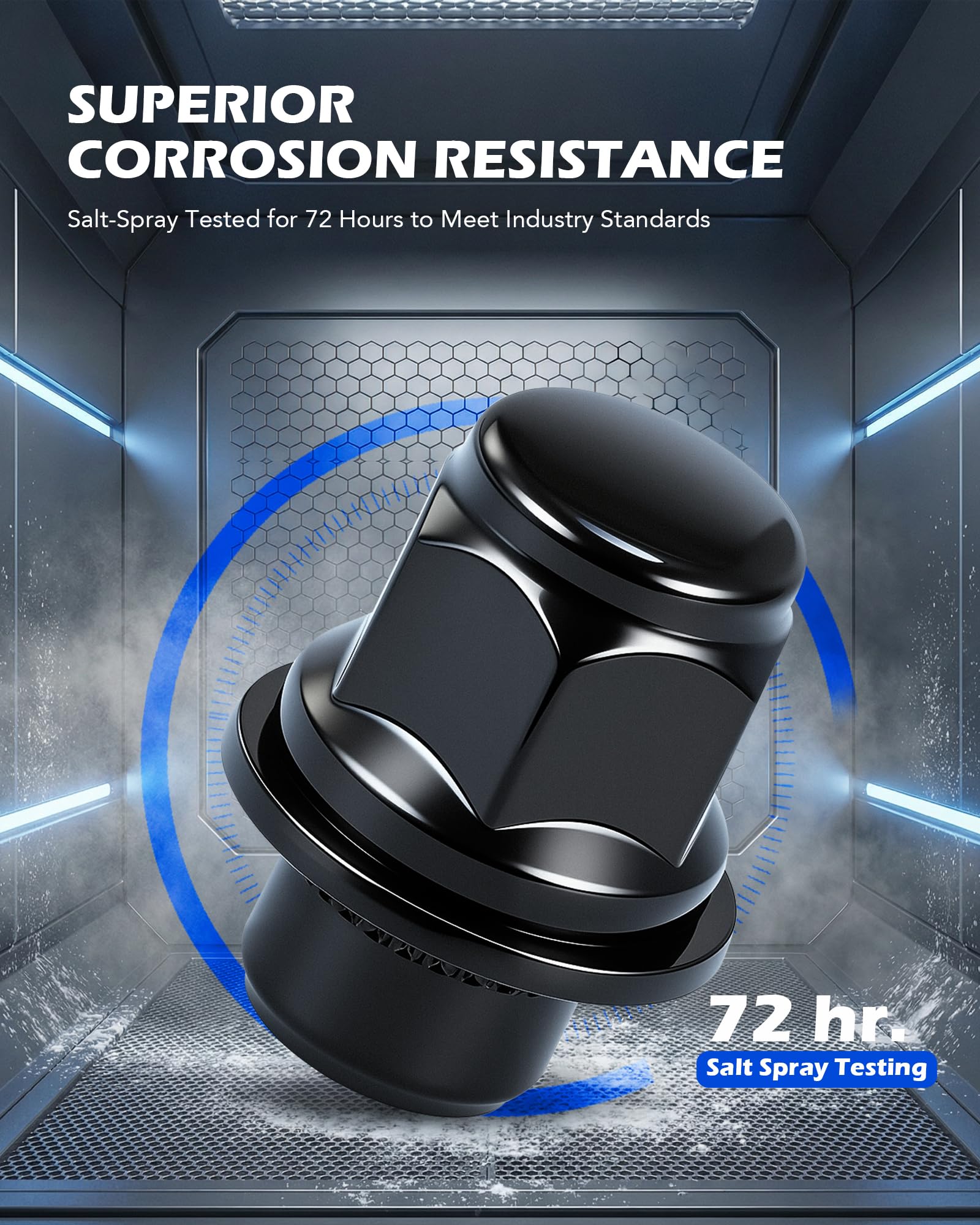 Orion Motor Tech mag-seat profile close-up demonstrating seating surface for wheel safety