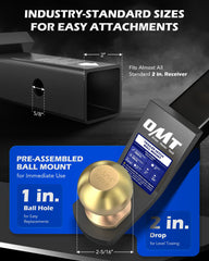 Orion Motor Tech installed in vehicle receiver demonstrating fast attachment benefit