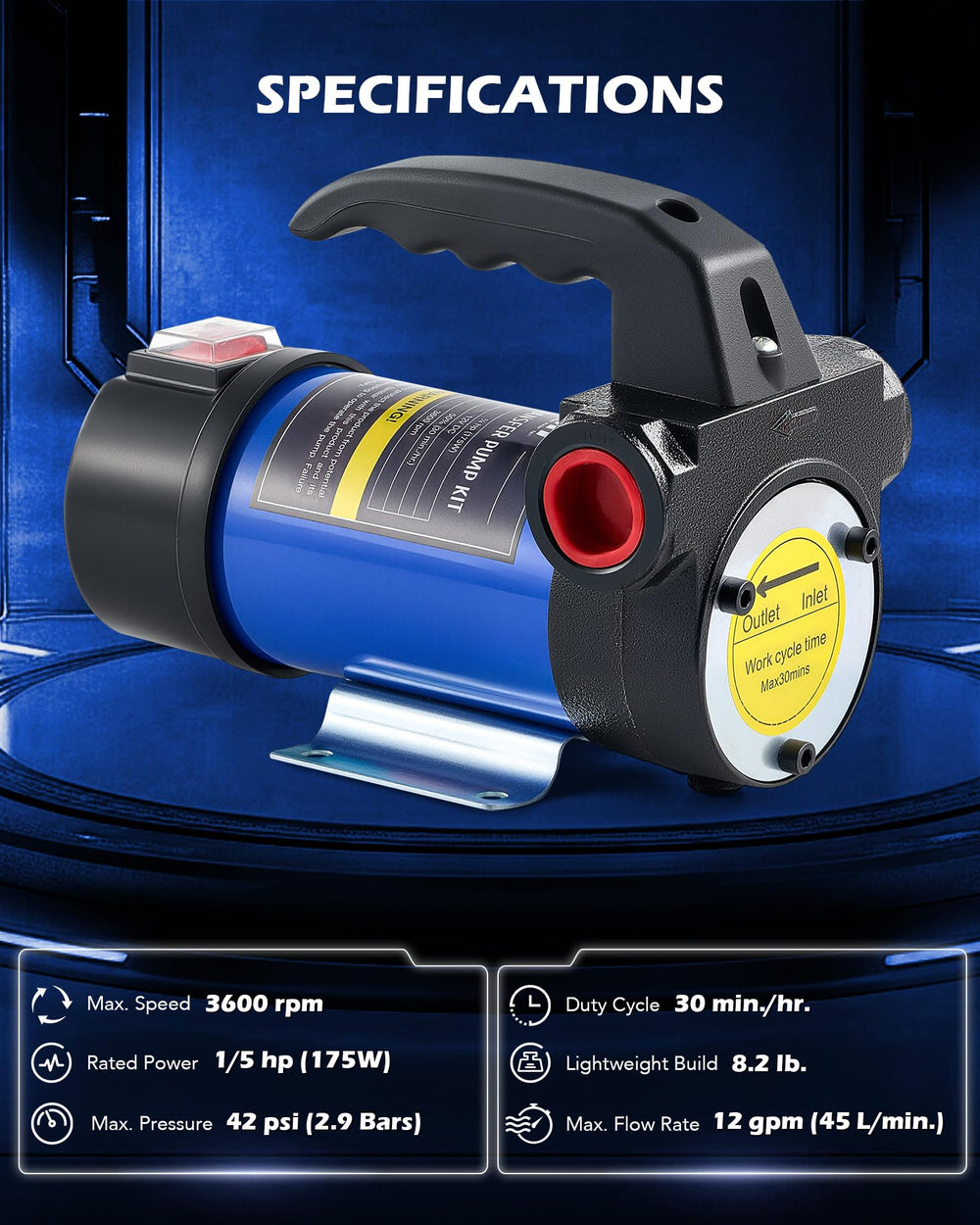 Orion Motor Tech adjustable nozzle close-up for precise flow control