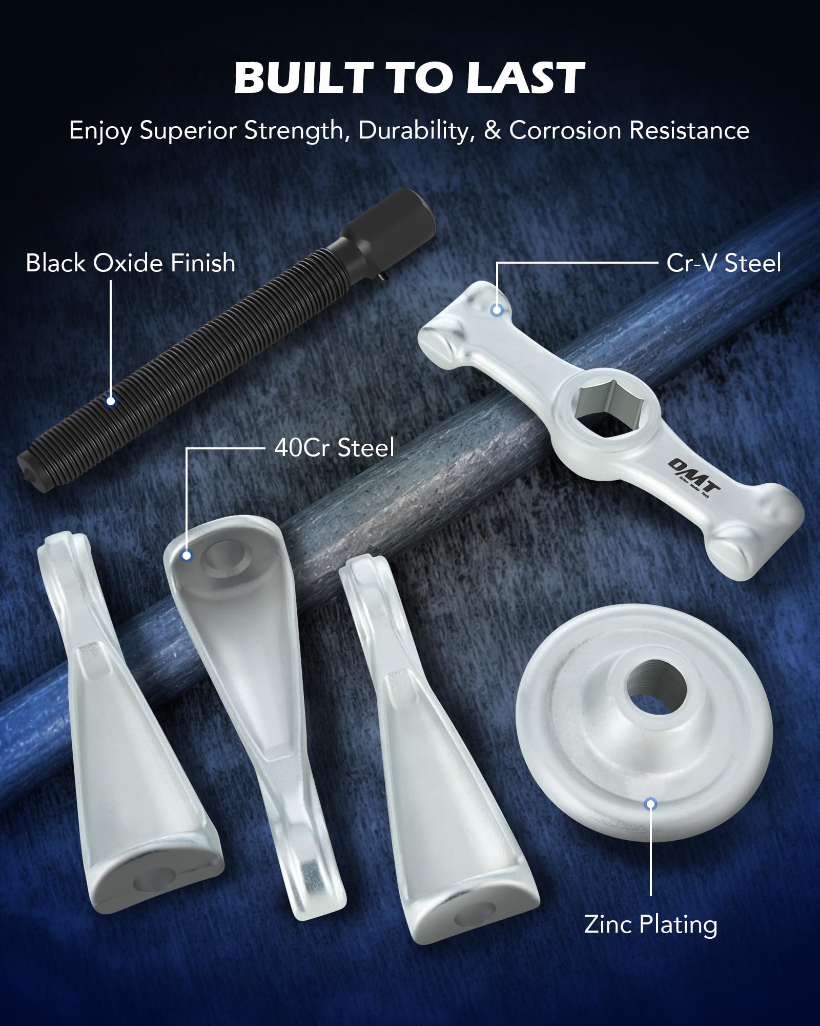 Orion Motor Tech scale comparison with ruler showing compact kit size for portability