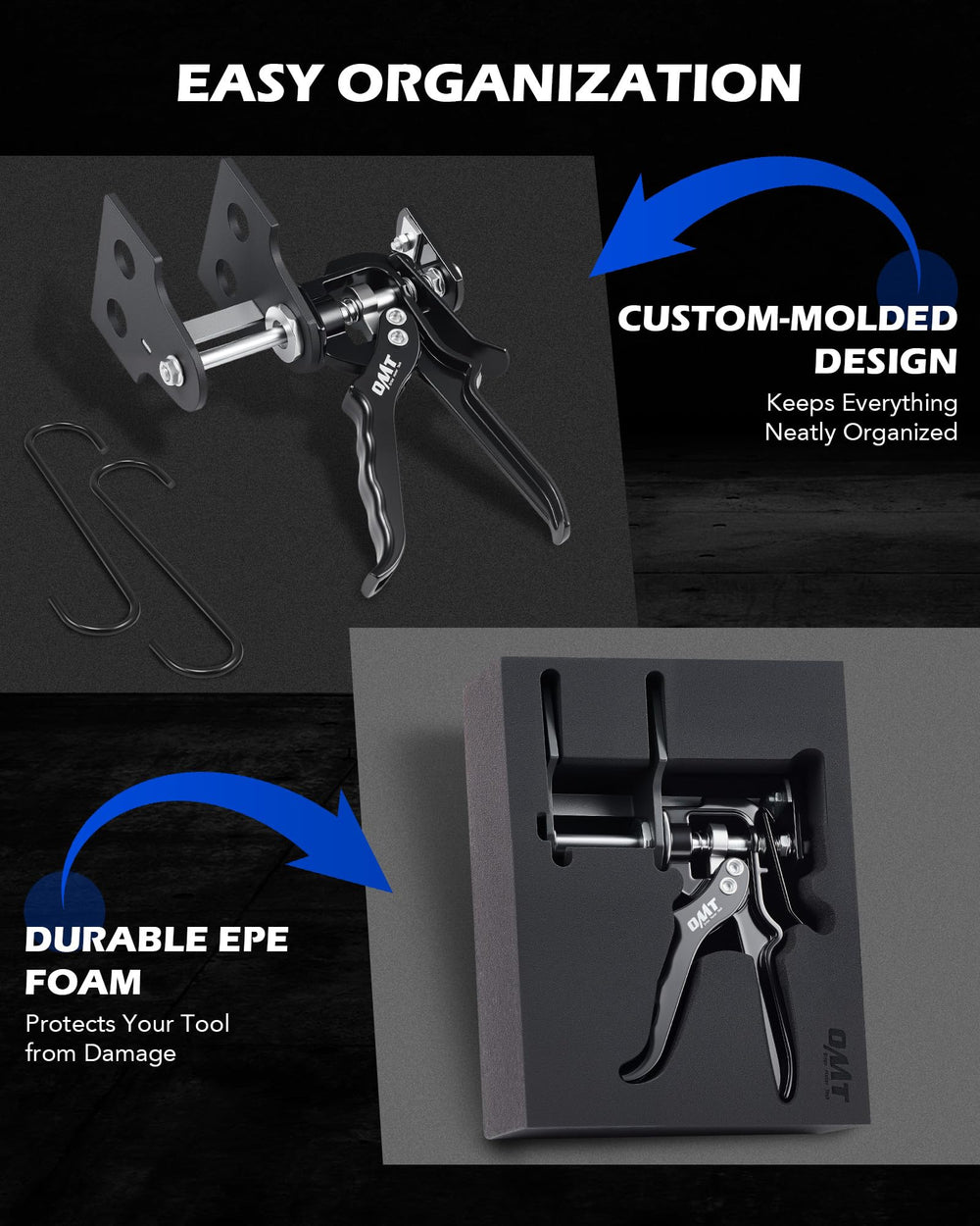 Orion Motor Tech tool next to ruler showing compact size for easy storage