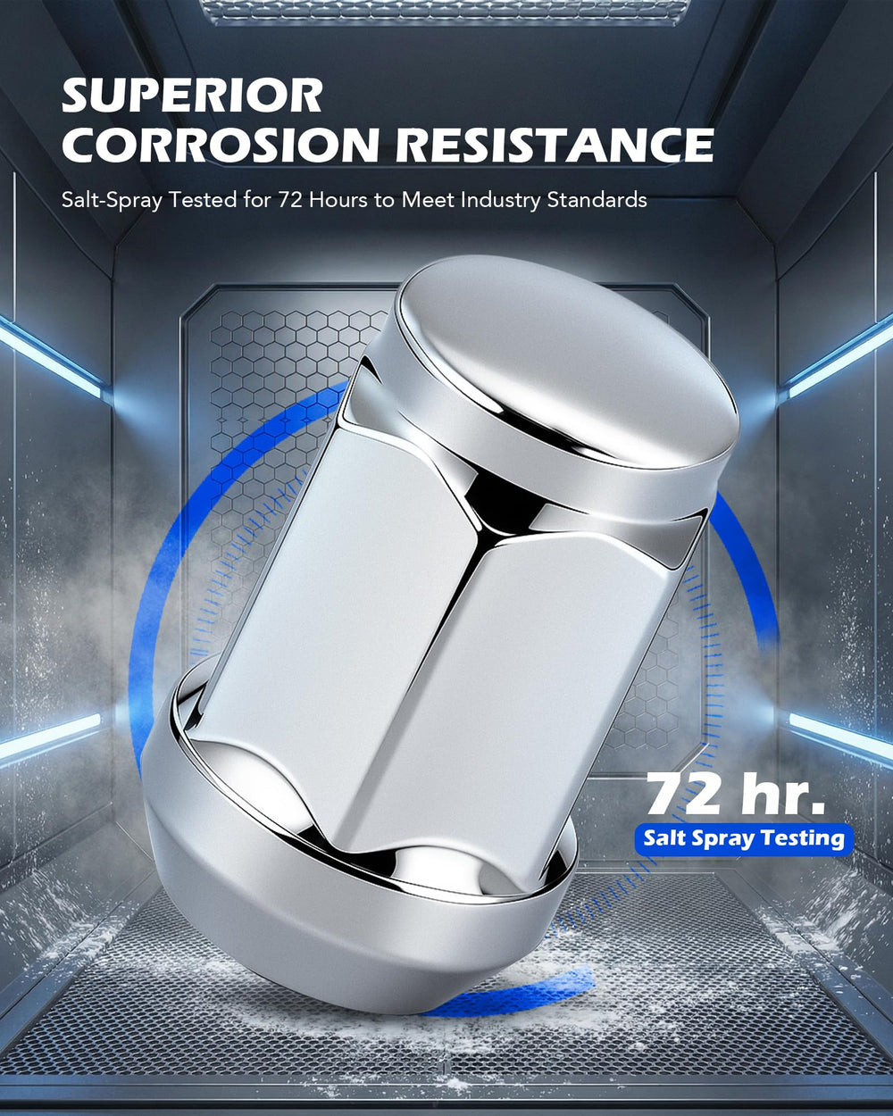 Orion Motor Tech socket key displayed with nuts for faster tire changes benefit