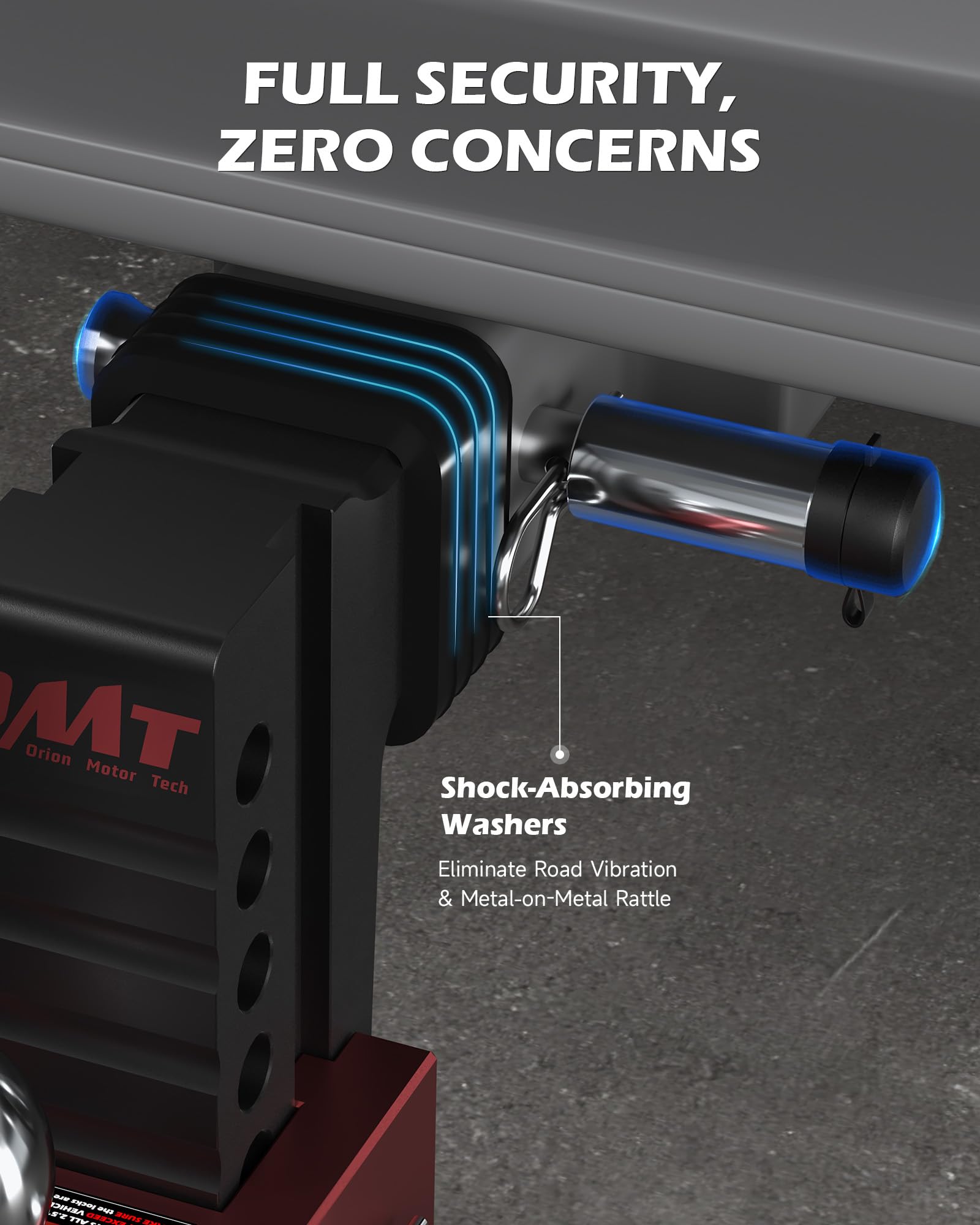 Orion Motor Tech theftproof pins set improving security against removal