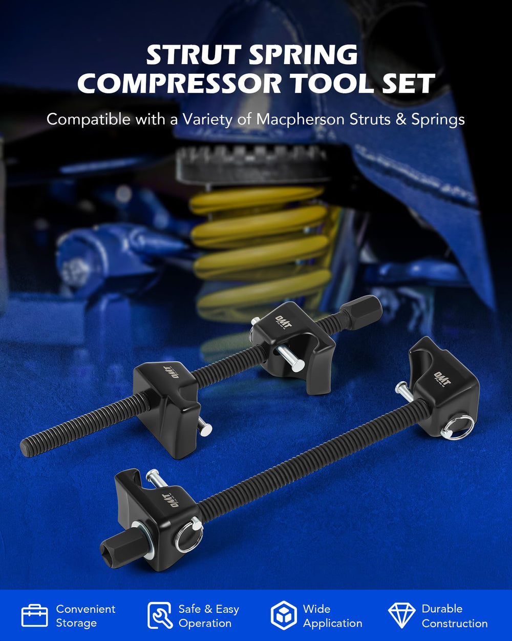 Orion Motor Tech threaded rod detail highlighting strong Acme threads
