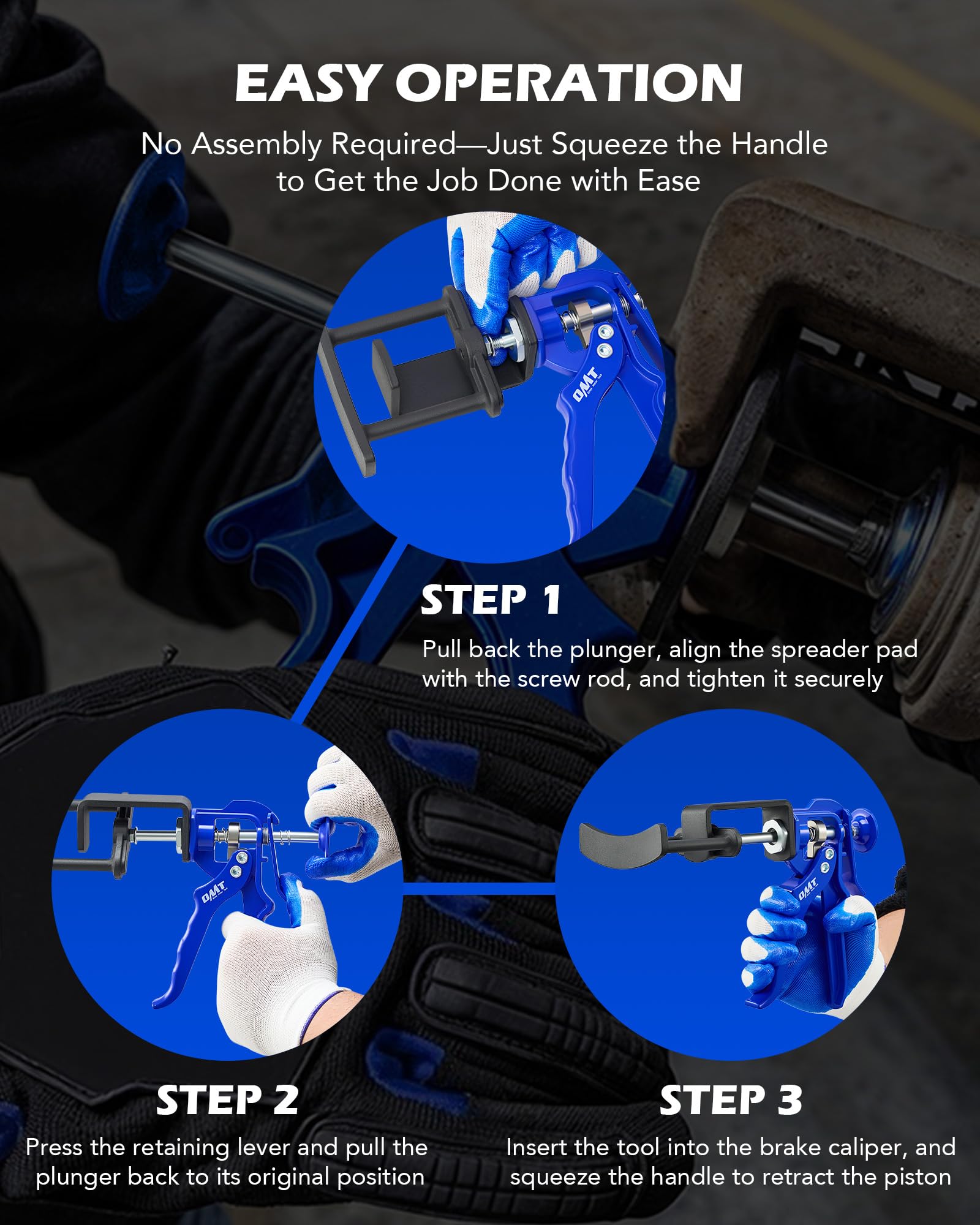 Orion Motor Tech tool seated in custom EPE foam case for organized storage and protection