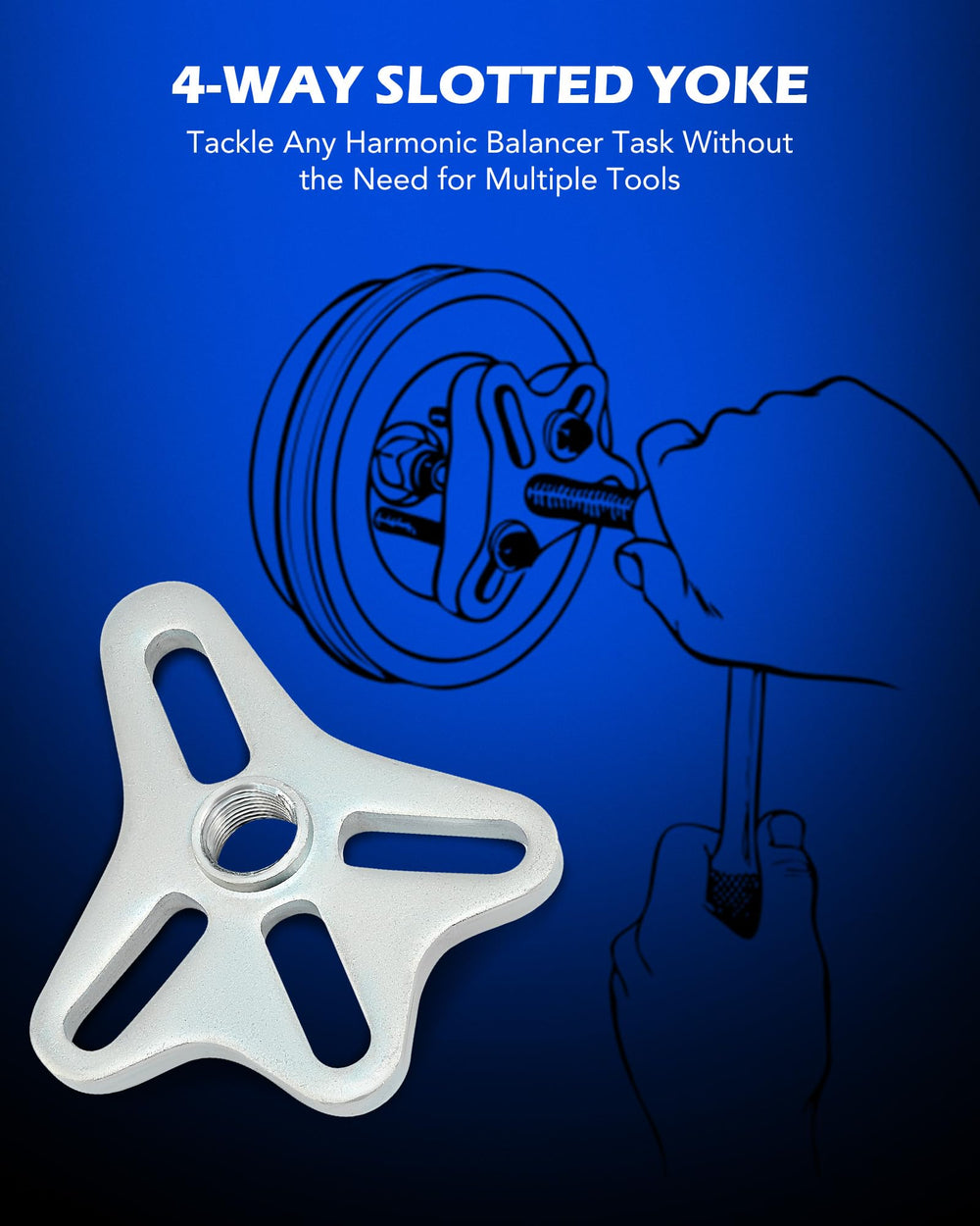Orion Motor Tech tool in use removing a steering wheel demonstrating safe, damage-free extraction