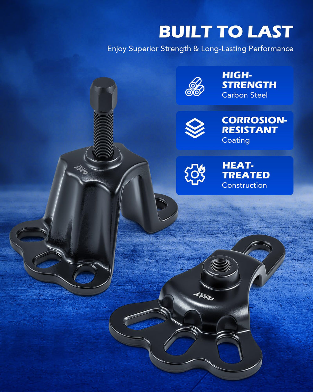 Orion Motor Tech components laid out with dimensions for quick parts selection