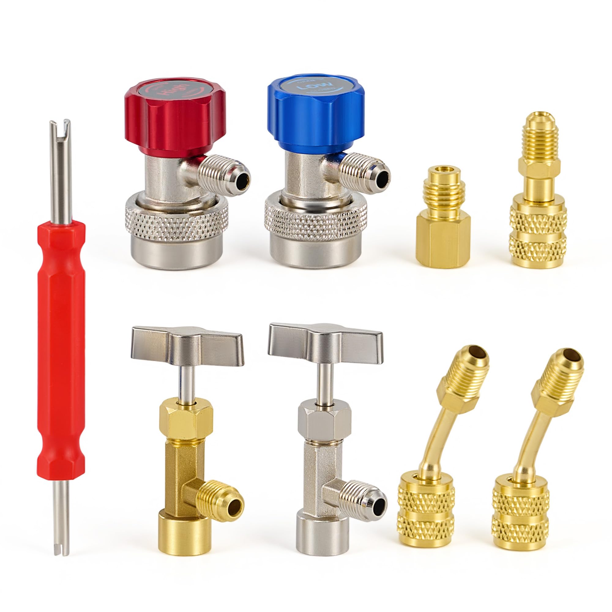 Orion Motor Tech front packaging showing the 9-piece adapter kit and contents for fast identification