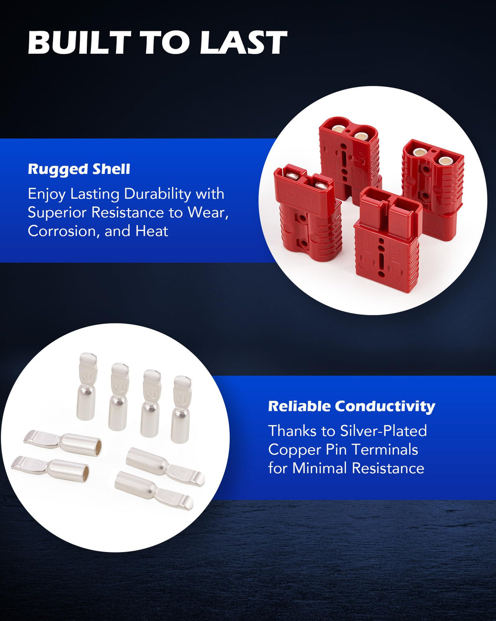 Orion Motor Tech polycarbonate housing detail resisting corrosion