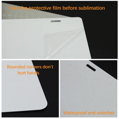 ORJ plate in a heat press demonstrating correct sublimation transfer process and consistency