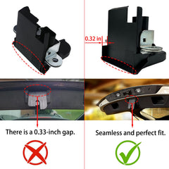 Oryzena installed actuator in VW hatch illustrating restored lock function
