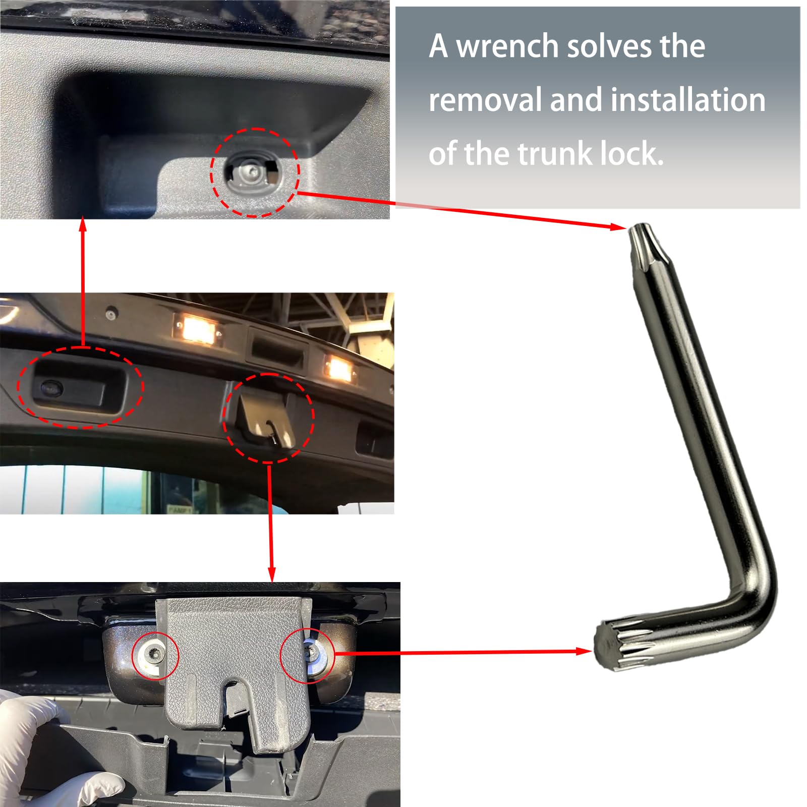 Oryzena actuator with included L-shaped wrench for quick installation