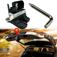 Oryzena front view of trunk latch actuator showing clean OEM fit