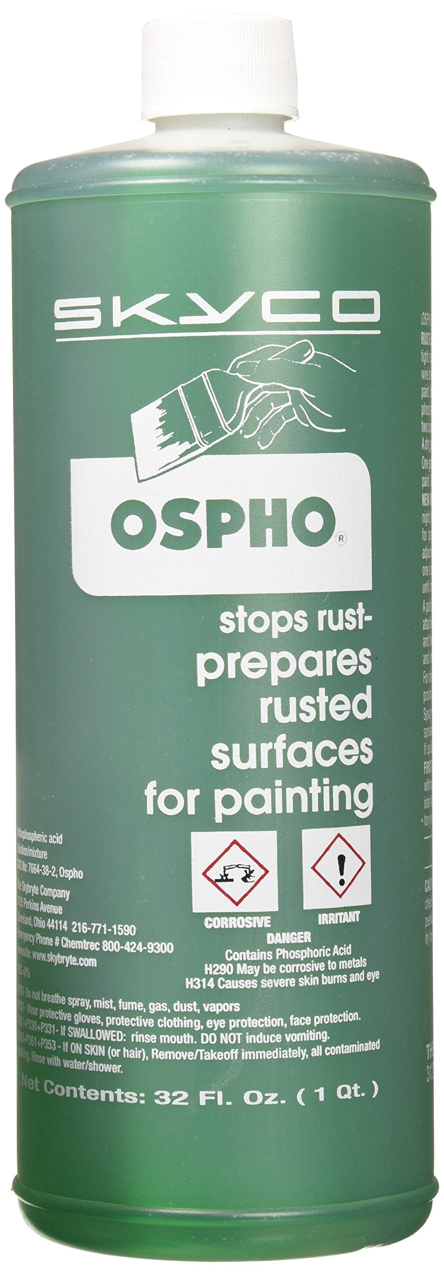 Ospho 605 front label showing product name and volume, aids correct purchase
