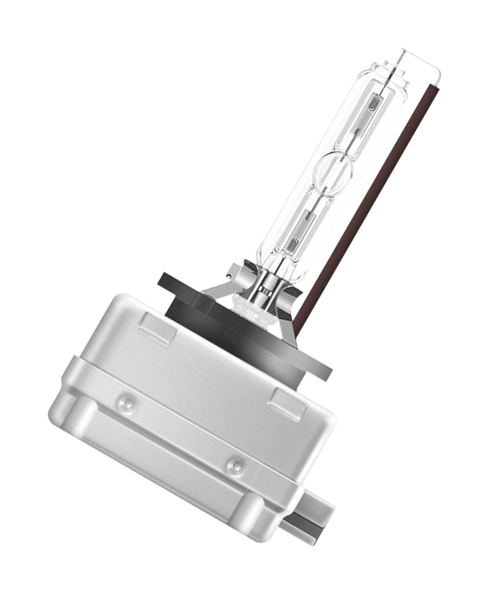 OSRAM D1S installed in headlight assembly demonstrating beam clarity benefit