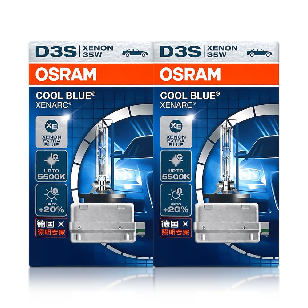 OSRAM bulb front packaging showing product and benefits