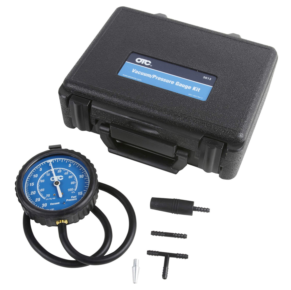 OTC 5613 front view with case showing organized storage and quick access benefit