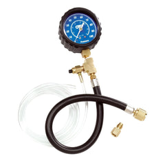 OTC 5630 brass fittings and hose close-up showing durable connections and reliability